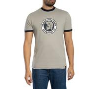 Trojan Uomo Maglietta con logo Spirit Of '69, Grigio