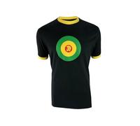 Trojan Uomo Maglietta con Logo Target, Black