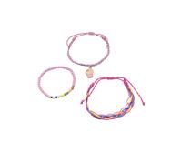 Troli Set Braccialetti Bambine Pink Cupcake 3 Pezzi - Set di braccialetti