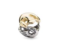 Trollbeads Argento/oro perla Danza Drago, misura unica, argento/oro, Nessuna pietra preziosa