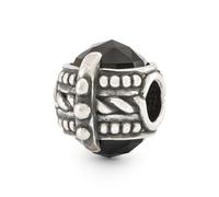 Trollbeads Autunno Collezione Percorso della felicità 2024 Perle di pietre preziose Fatte a mano, Small, Argento sterling, 0