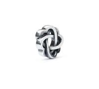 Trollbeads Bead in Argento - Intrecci d'Amore Ref. TAGBE-30142
