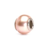 Trollbeads Bead in Argento - Perla Rosa Ref. TAGBE-00087