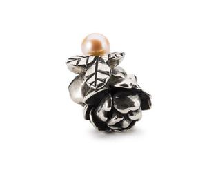 Trollbeads Bead in Argento - Rosa d'Amore Ref. TAGBE-00274