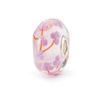 Trollbeads Bead in Vetro - Fiori di Pesco Vincitore People's Beads 2022 Ref. TG