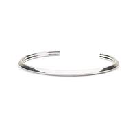 Trollbeads Bracciale Bangle A Cuore L in argento TAGBA-00020, L, Argento, Non gemma