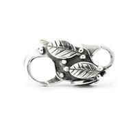 Trollbeads Chiusura a farfalla, small, Argento sterling, 0