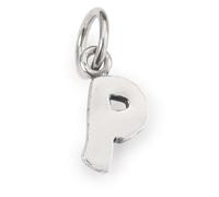 Trollbeads Ciondolo a forma di lettera per braccialetto catena portachiavi idea regalo argento sterling TAGBE-20270 - TAGBE-20296, misura unica, Argento sterling, Nessuna pietra preziosa