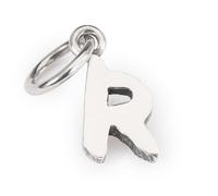 Trollbeads Ciondolo a forma di lettera per braccialetto catena portachiavi idea regalo argento sterling TAGBE-20270 - TAGBE-20296, misura unica, Argento sterling, Nessuna pietra preziosa