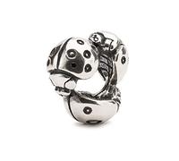 Trollbeads Ciondolo argento coccinella, misura unica, Argento, Nessuna pietra preziosa