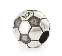 Trollbeads Ciondolo Bead Passione Calcio in Argento 925/1000 a forma di palla da calcio
