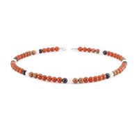 Trollbeads Collana con pietre preziose, 42, Gemma, Perla