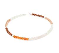 Trollbeads Collana con pietre preziose, 42, Gemma, Perla