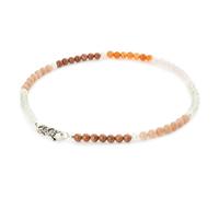 Trollbeads Collana con pietre preziose, 45, Gemma, Perla