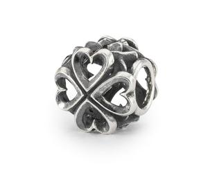 Trollbeads Collezione invernale suoni di armonia e perline d'amore, misura unica, Argento sterling Oro giallo, Nessuna pietra preziosa