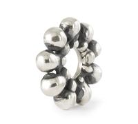 Trollbeads Collezione Primavera Connessioni fiorite 2024 Perle d'argento, misura unica, Argento sterling, Nessuna pietra preziosa