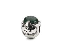 Trollbeads Day, perla d'argento con gemma