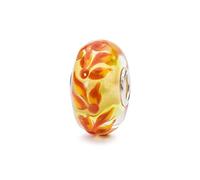Trollbeads Charm in vetro Flying Thoughts TGLBE-10456, misura unica, senza pietre preziose