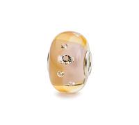 Trollbeads Joyful Diamond TGLBE-00213 - Perlina in vetro scintillante