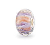 Trollbeads Melodia in vetro viola TGLBE-30101, misura unica, Vetro, Vetro