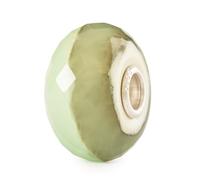 Trollbeads Moss Waterstone, Misura unica, Vetro, Nessuna pietra preziosa