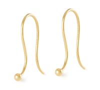 Trollbeads - Orecchini monachelle Argento placcato Oro Ref. TGPEA-00007
