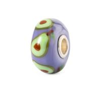 Trollbeads Perle di vetro color avocado