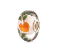 Trollbeads Perle di vetro di frutta di pesca