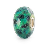 Trollbeads Perlina momenti smeraldo, Vetro