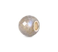 Trollbeads Perlina rotonda in labradorite