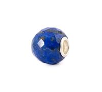 Trollbeads Perlina rotonda sfaccettata lapislazzuli