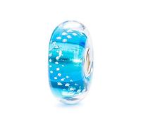 Trollbeads Perlina Tracce d'Argento, Turchese