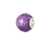 Trollbeads Perline sfaccettate rotonde in ametista