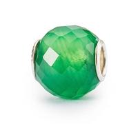 MODA Trollbeads Onice Verde Rotondo Sfaccettato TSTBE-00036