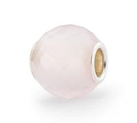MODA Trollbeads Quarzo Rosa Rotondo Sfaccettato TSTBE-00031
