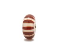 Trollbeads Ritirato - Original Trollbeads Strisce di Cacao Ref. TGLBE-10122 Riti