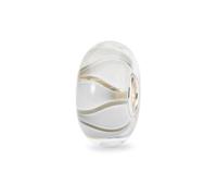 Trollbeads Ritirato - Original Trollbeads Tulipani Bianchi Ref. TGLBE-10440