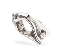 Trollbeads TAGBE-10165 - Pinne da Nuoto da Donna, in Argento Sterling 925, Senza Pietre preziose, Argento Sterling, Nessuna Pietra preziosa