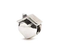 Trollbeads TAGBE-10238 - Charm a forma di patria in argento sterling, misura unica, Argento, Nessuna pietra preziosa