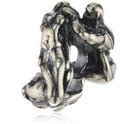 Trollbeads TAGBE-40035 - Ciondolo da Donna a Forma di Sirena e Marinaio, in Argento Sterling 925, Smaltato, Senza Pietre.