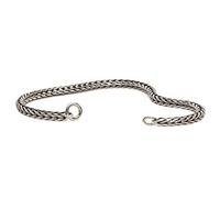 Trollbeads TAGBR-00009 - Bracciale da donna, Argento sterling 925, 18 cm (lunghezza totale include la chiusura di 2 cm - venduta separatamente)