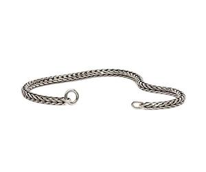 Trollbeads TAGBR-00009 - Bracciale da donna, Argento sterling 925, 18 cm (lunghezza totale include la chiusura di 2 cm - venduta separatamente)