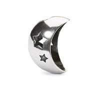 Trollbeads TAGPE-00076 - Ciondolo a forma di luna e stelle, in argento sterling