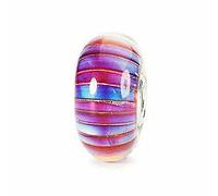 Trollbeads TGLBE-10172 - Charm da donna in argento sterling 925, con vetro multicolore, misura unica, Vetro, vetro