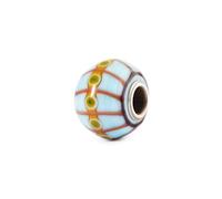 Trollbeads Time Echo - Ciondolo in vetro realizzato a mano, per braccialetti e collane