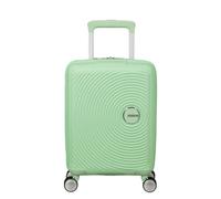 American Tourister Soundbox Mini - Maleta Infantil 47 x 32 x 21 cm, 22 L - Maleta Rígida de Mano, apta para la mayoría de aerolíneas incl. EasyJet - Ligera con 4 ruedas, Verde (Pastel Green)
