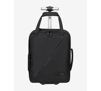 American Tourister Take2Cabin - Borsa a mano Ryanair/Wizz Air/Vueling 40 x 30 x 20 cm, 24,5 L, 1,50 kg, zaino con ruote, bagaglio a mano, zaino per aereo MS Underseater, nero