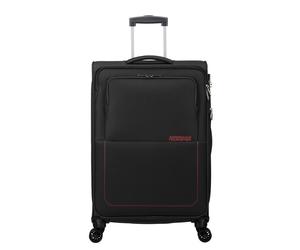 TROLLEY ATOURISTER air wave SPINNER M EXP TSA BLACK RED NERO 448550