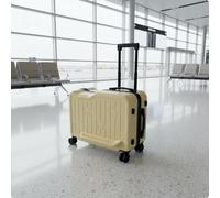 Trolley Bambino 22 Pollici Cavalcabile Valigia Cabina con Ruote Girevoli