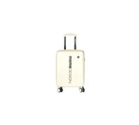 Trolley Cabin Momo Design ABS con Zip 54,5 cm White and black UNICA 37.5x54.5x20 cm MO- S